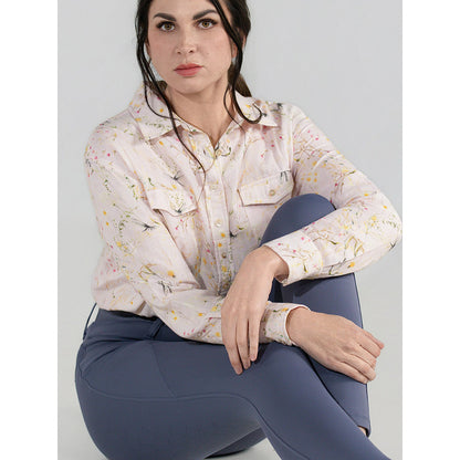 Dapplebay Dragonfly Meadow Breezy Button Up Top