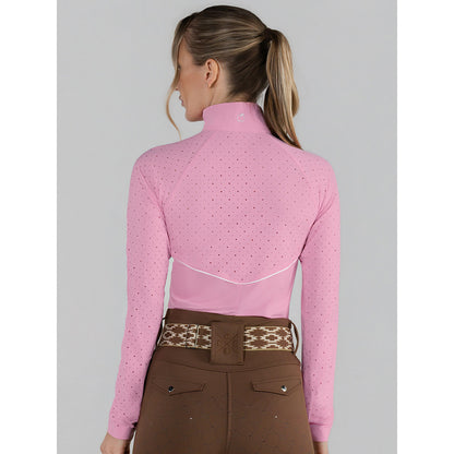 Dapplebay Lady 1/4 Zip Aircut LS Riding Top