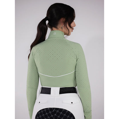 Dapplebay Lady 1/4 Zip Aircut LS Riding Top