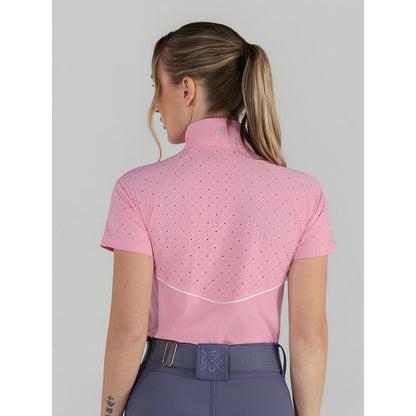 Dapplebay Lady 1/4 Zip Aircut SS Riding Top