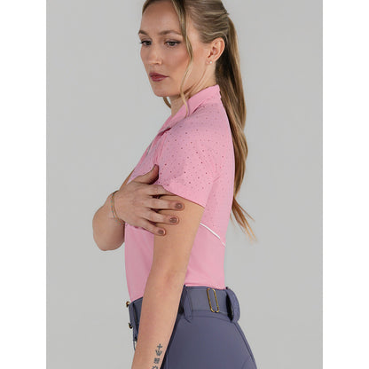 Dapplebay Lady 1/4 Zip Aircut SS Riding Top
