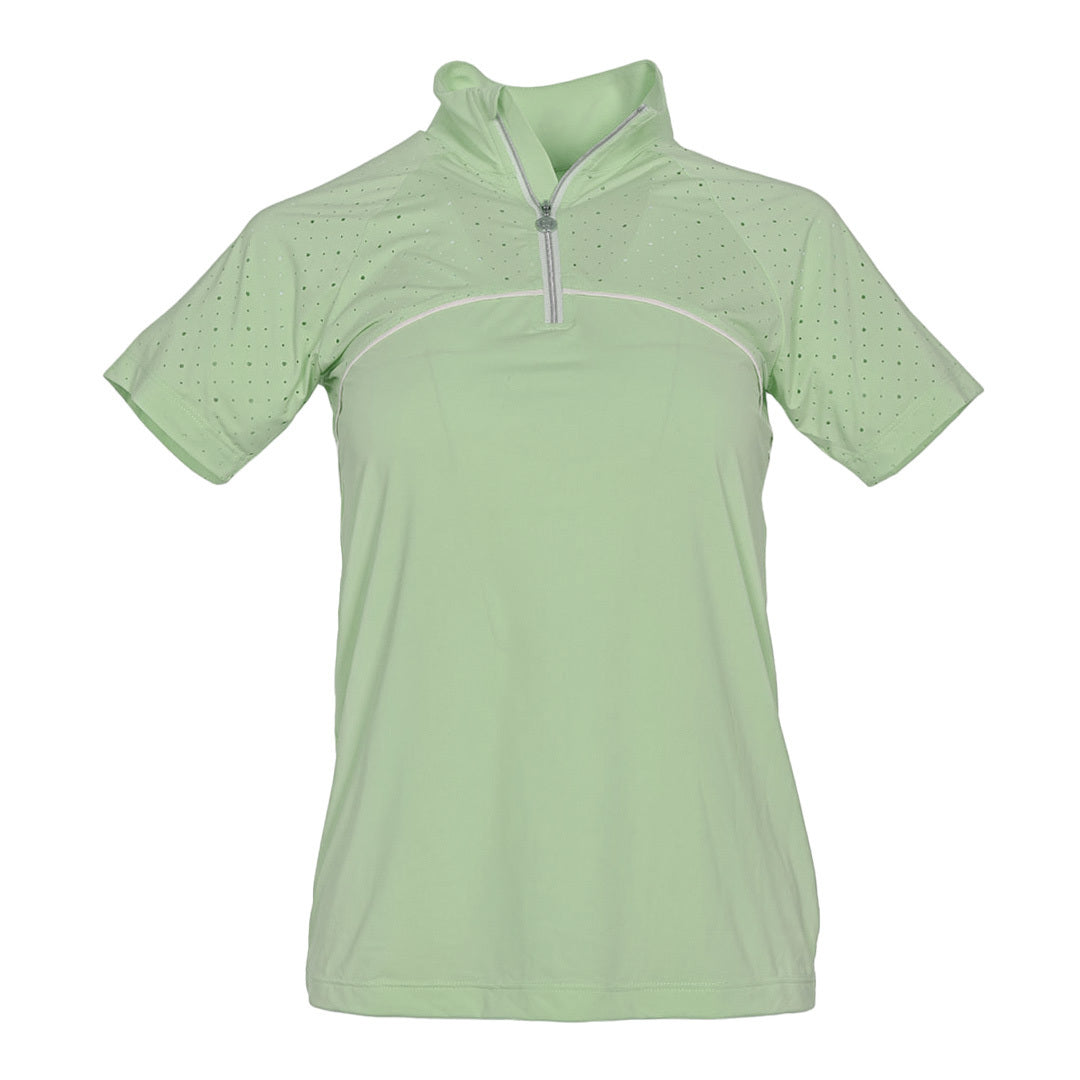 Dapplebay Lady 1/4 Zip Aircut SS Riding Top