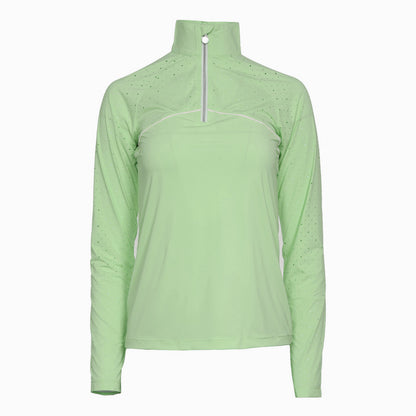 Dapplebay Lady 1/4 Zip Aircut LS Riding Top