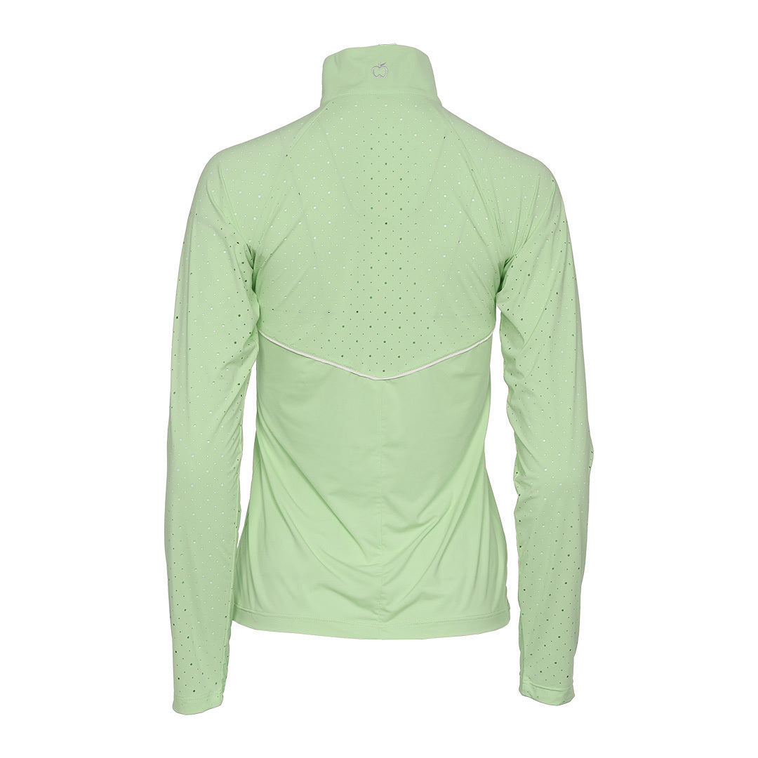 Dapplebay Lady 1/4 Zip Aircut LS Riding Top