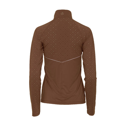 Dapplebay Lady 1/4 Zip Aircut LS Riding Top