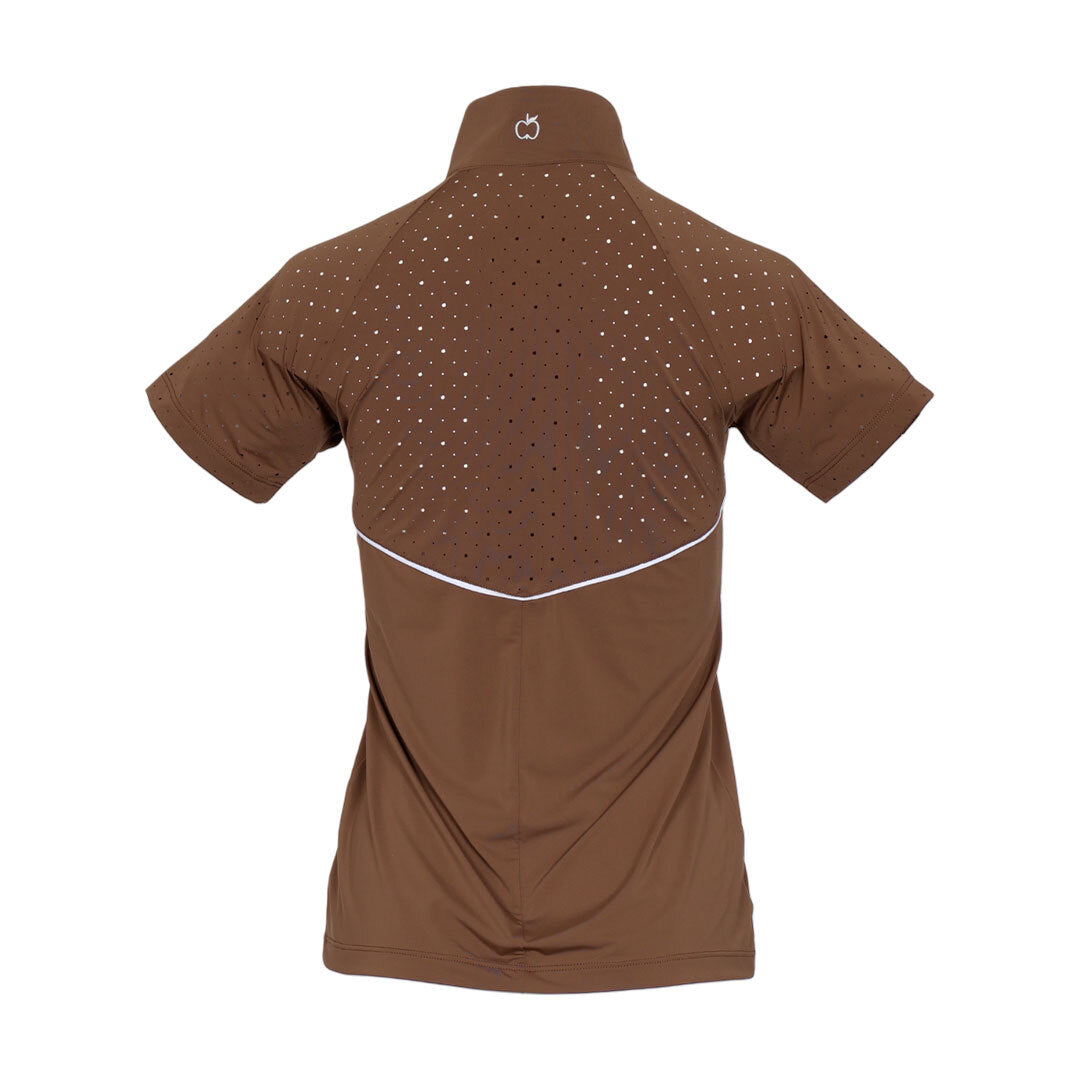 Dapplebay Lady 1/4 Zip Aircut SS Riding Top