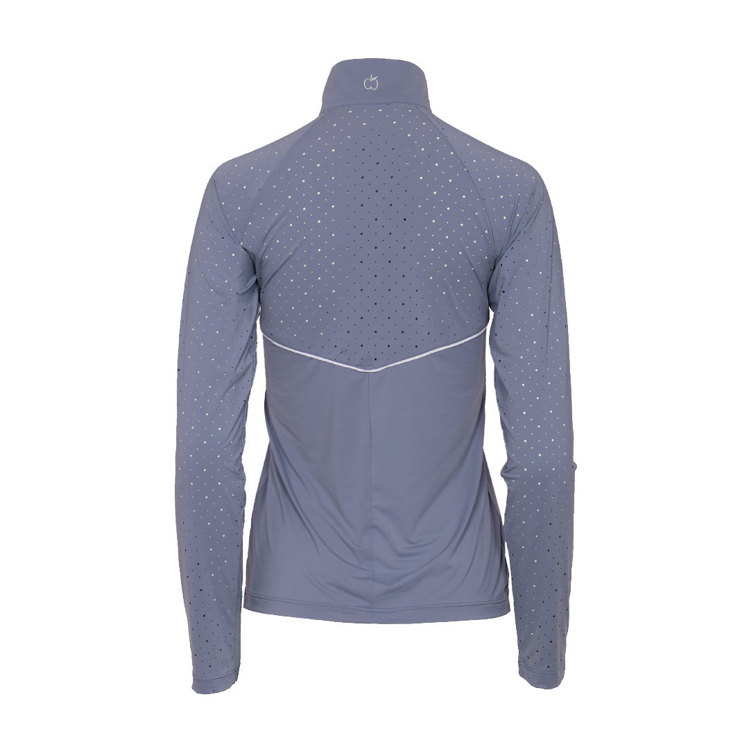 Dapplebay Lady 1/4 Zip Aircut LS Riding Top