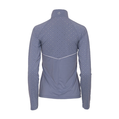Dapplebay Lady 1/4 Zip Aircut LS Riding Top