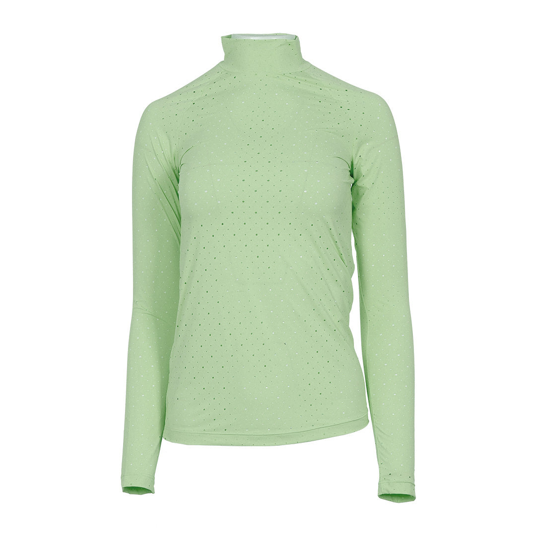 Dapplebay Aircut Mock Neck LS Top