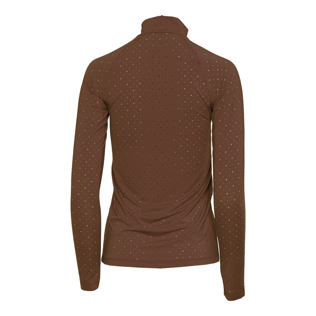 Dapplebay Aircut Mock Neck LS Top