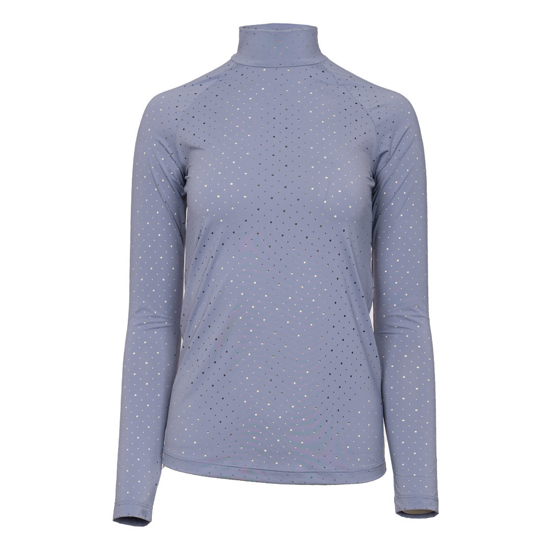 Dapplebay Aircut Mock Neck LS Top