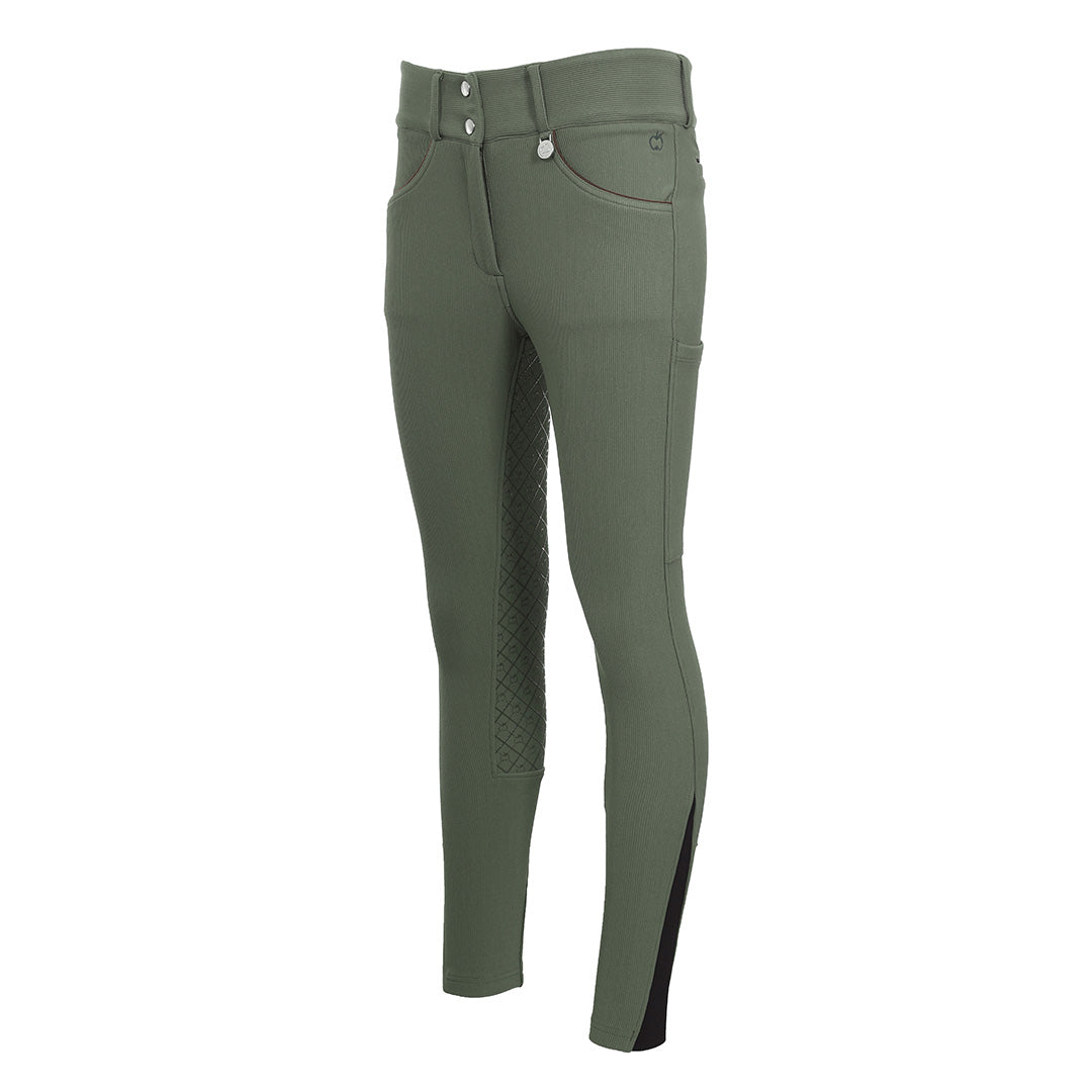 Dapplebay Pro Ribbed Silicone Full Seat Breeches