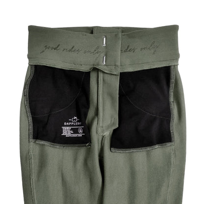 Dapplebay Pro Ribbed Silicone Full Seat Breeches