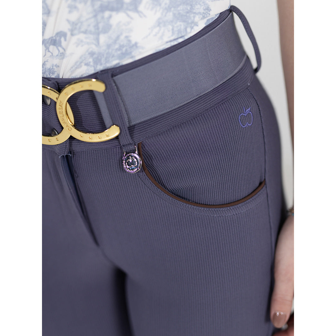 Dapplebay Pro Ribbed Silicone Full Seat Breeches