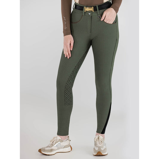 Dapplebay Pro Ribbed Silicone Full Seat Breeches
