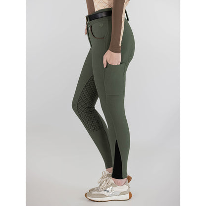Dapplebay Pro Ribbed Silicone Full Seat Breeches