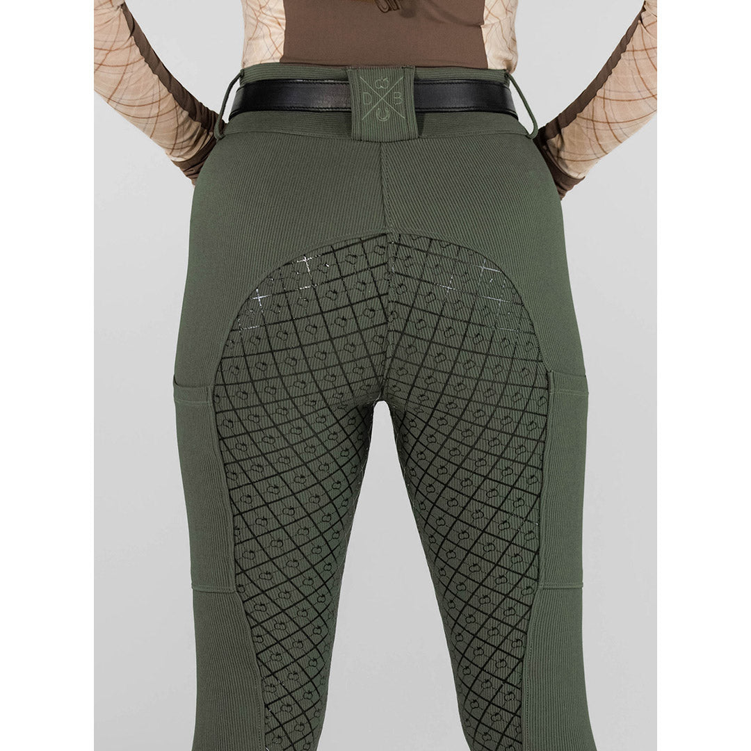 Dapplebay Pro Ribbed Silicone Full Seat Breeches