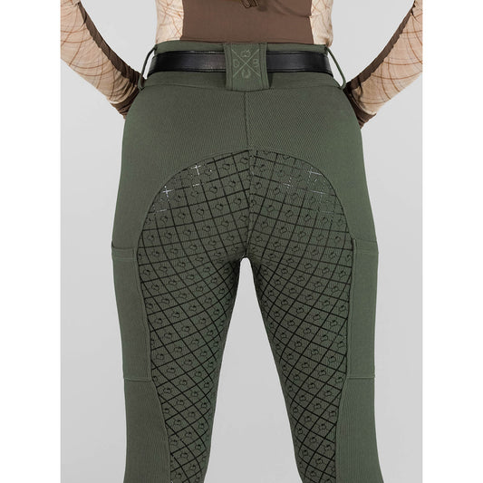 Dapplebay Pro Ribbed Silicone Full Seat Breeches