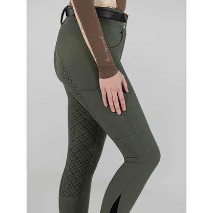 Dapplebay Pro Ribbed Silicone Full Seat Breeches