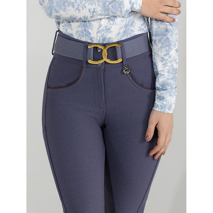 Dapplebay Pro Ribbed Silicone Full Seat Breeches