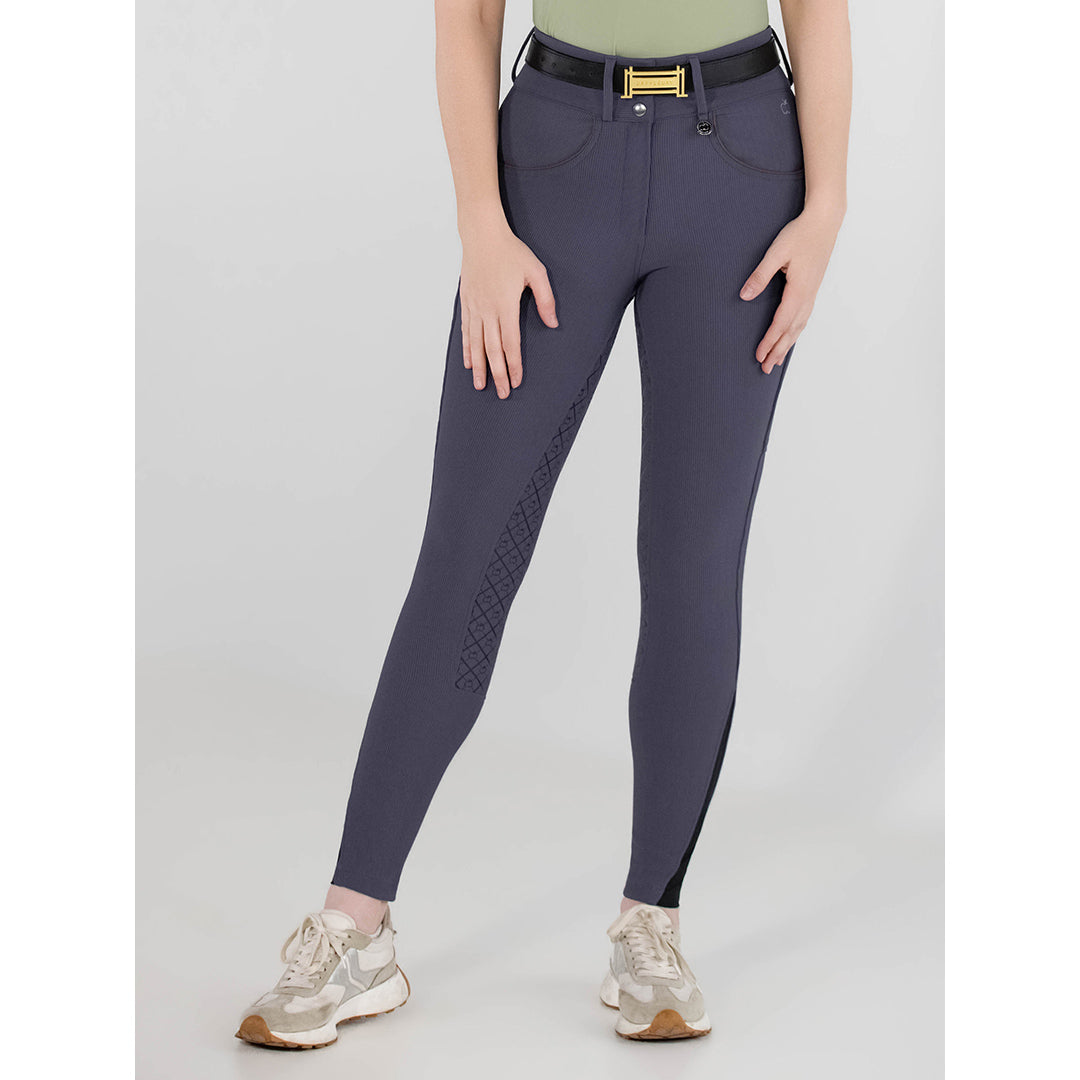 Dapplebay Pro Ribbed Silicone Full Seat Breeches