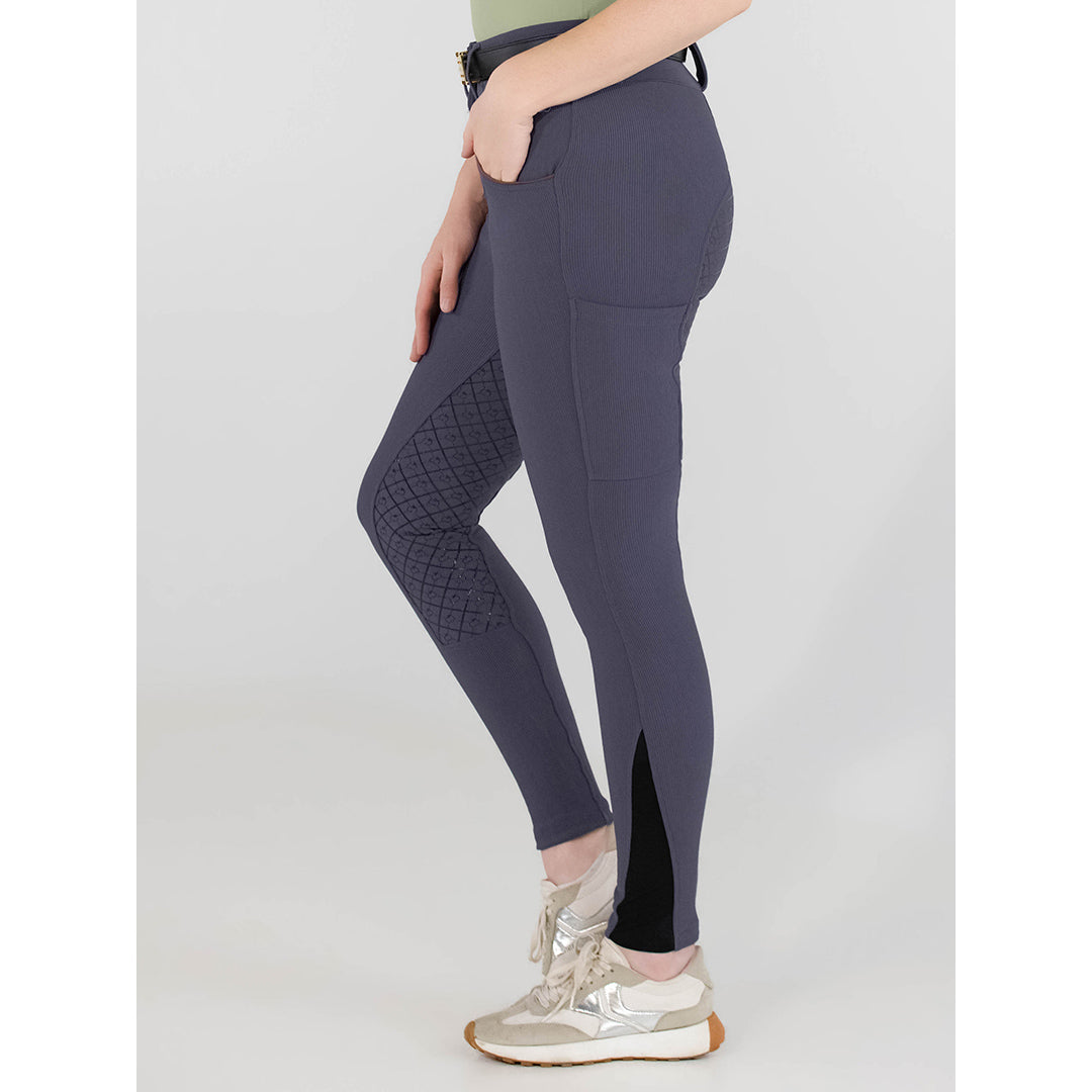 Dapplebay Pro Ribbed Silicone Full Seat Breeches