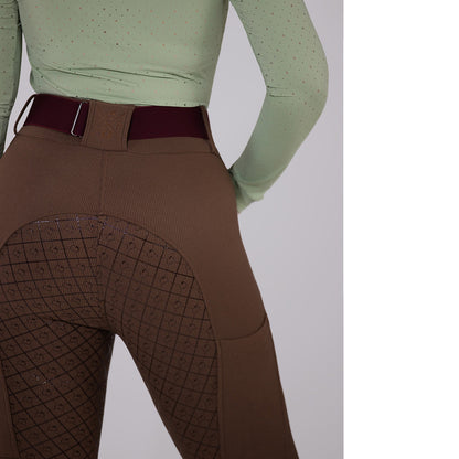 Dapplebay Pro Ribbed Silicone Full Seat Breeches