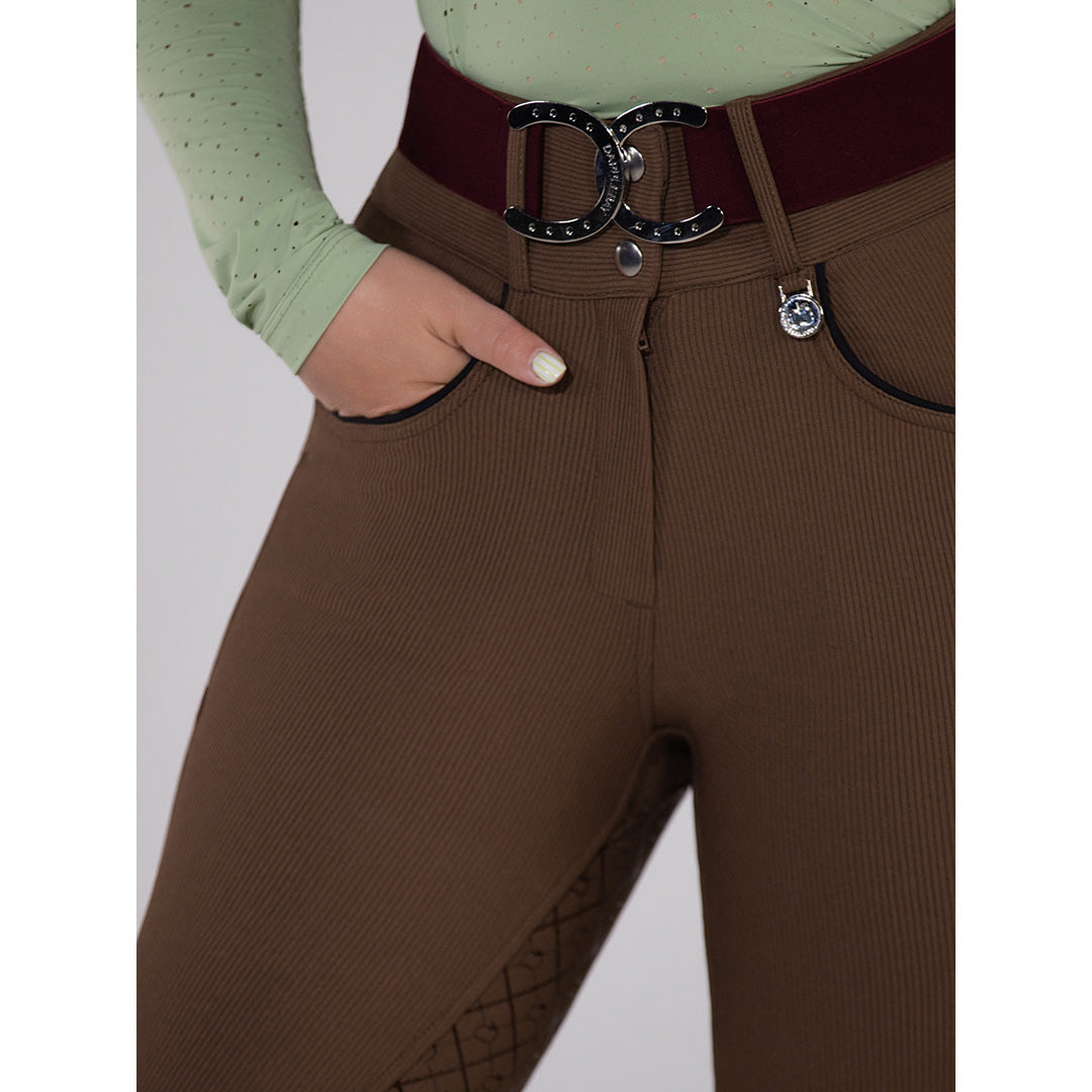 Dapplebay Pro Ribbed Silicone Full Seat Breeches