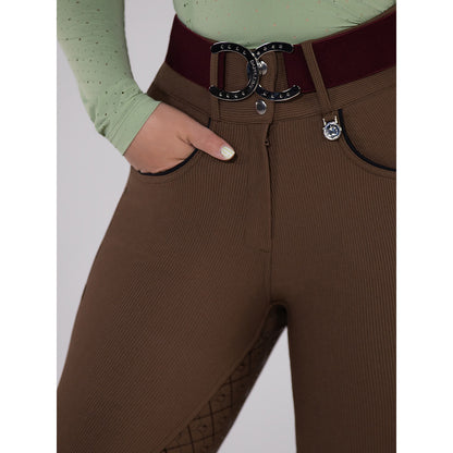 Dapplebay Pro Ribbed Silicone Full Seat Breeches