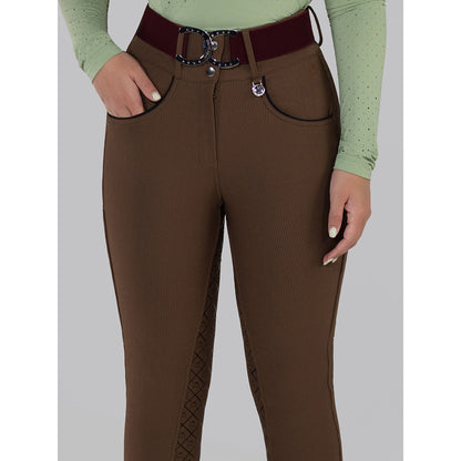 Dapplebay Pro Ribbed Silicone Full Seat Breeches