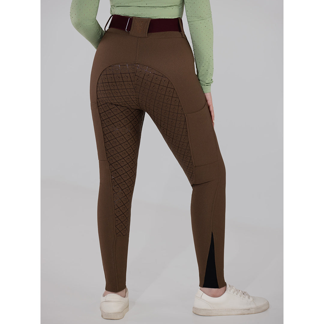 Dapplebay Pro Ribbed Silicone Full Seat Breeches