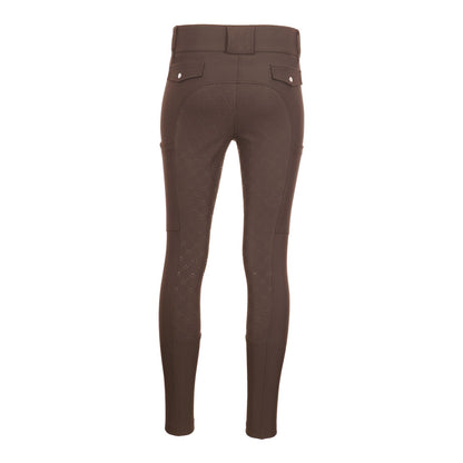 Dapplebay Sport Silicone Full Seat Breeches-Chestnut