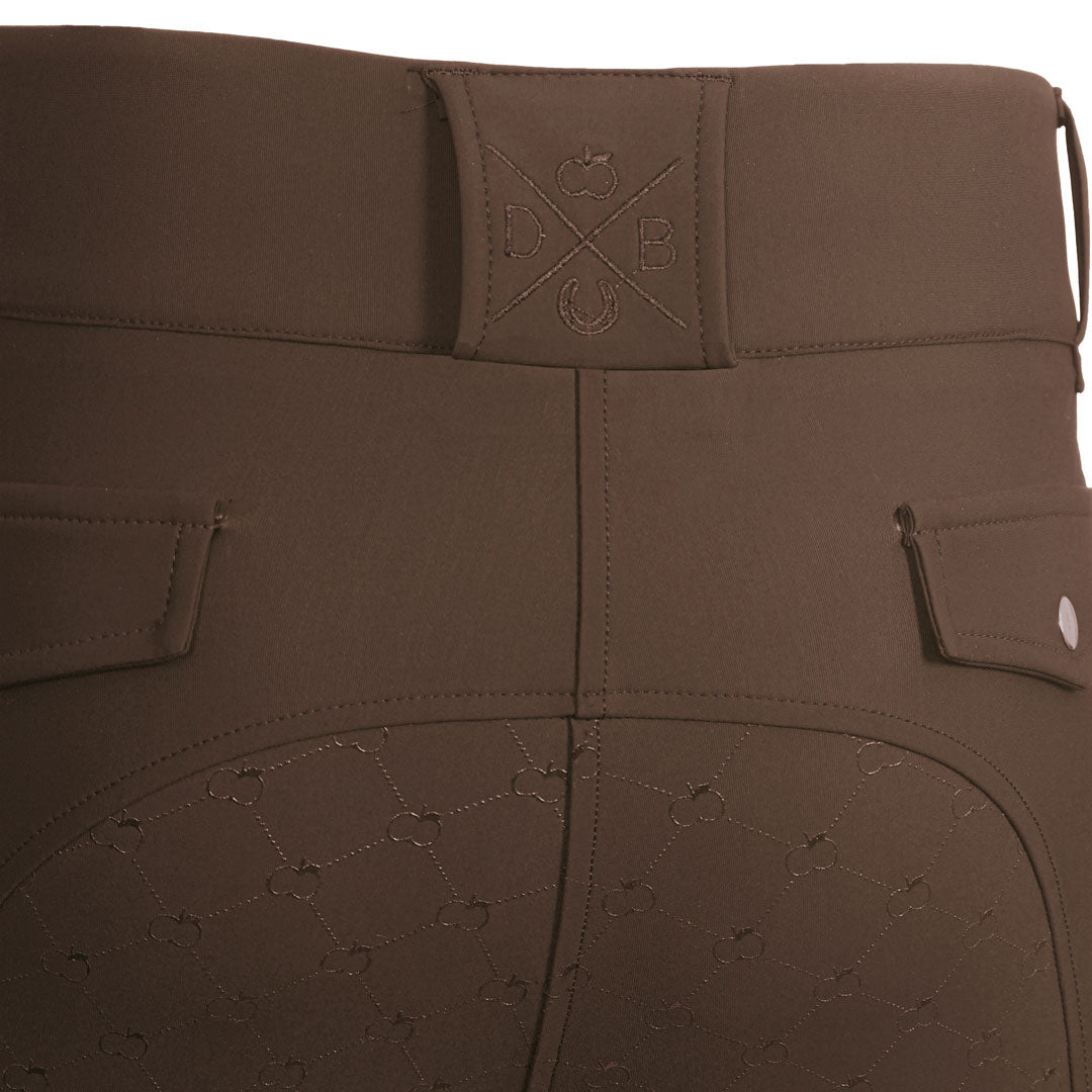 Dapplebay Sport Silicone Full Seat Breeches-Chestnut