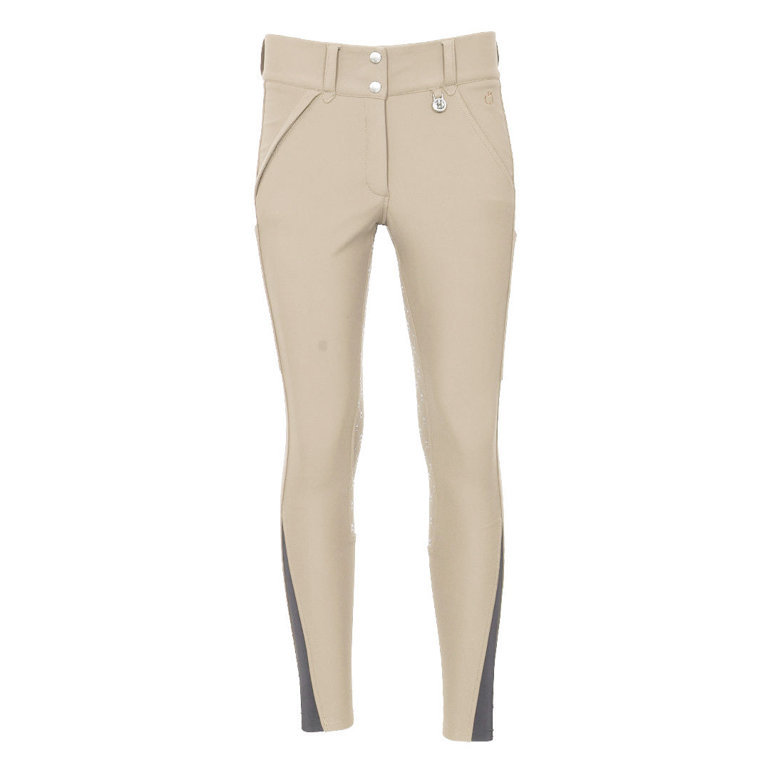 Dapplebay Sport Silicone Full Seat Breeches-Heritage Tan