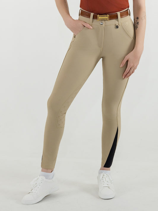 Dapplebay Sport Silicone Full Seat Breeches-Heritage Tan
