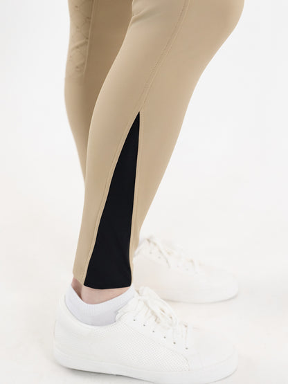 Dapplebay Sport Silicone Full Seat Breeches-Heritage Tan