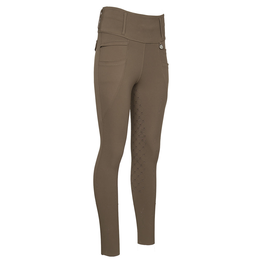 Dapplebay Essential Silicone Full Seat Tights-Chestnut