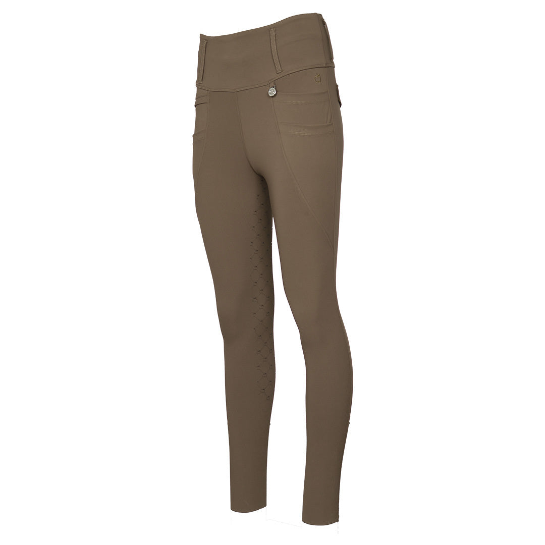 Dapplebay Essential Silicone Full Seat Tights-Chestnut