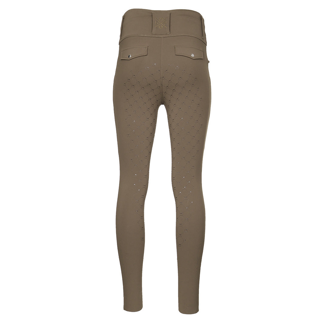 Dapplebay Essential Silicone Full Seat Tights-Chestnut
