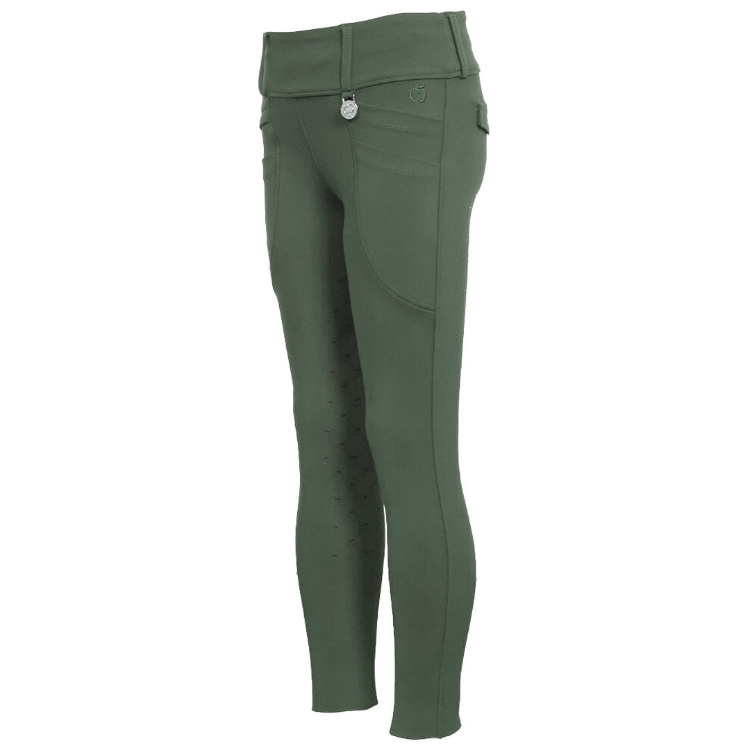 Dapplebay Kids Essential Silicone Full Seat Tights-Rosemary