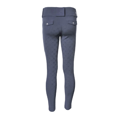 Dapplebay Kids Essential Silicone Full Seat Tights-Purple Dusk