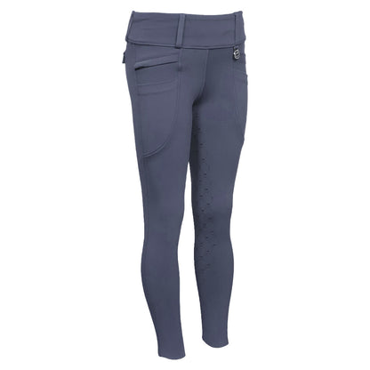 Dapplebay Kids Essential Silicone Full Seat Tights-Purple Dusk