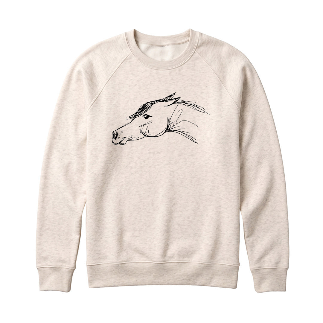 Dapplebay Moody Mare Embroidered Sweatshirt