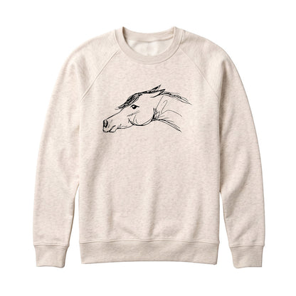 Dapplebay Moody Mare Embroidered Sweatshirt