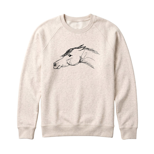 Dapplebay Moody Mare Embroidered Sweatshirt
