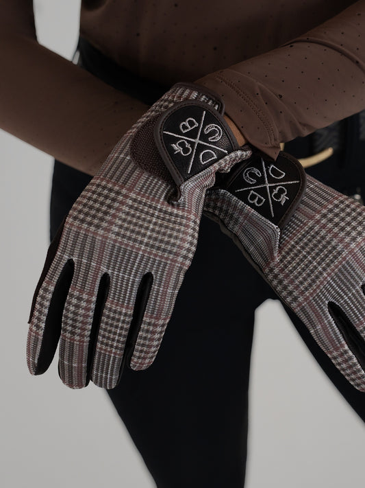 Dapplebay Heirloom Riding Gloves-Dark Bay