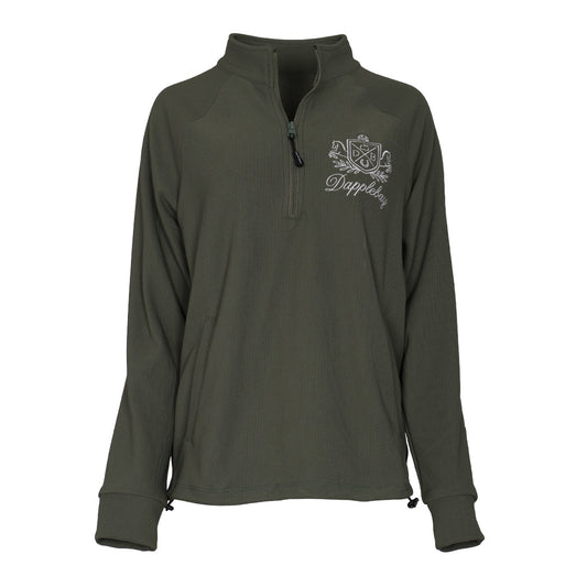 Dapplebay Signature Ribbed Pullover-Rosemary