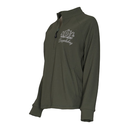 Dapplebay Signature Ribbed Pullover-Rosemary