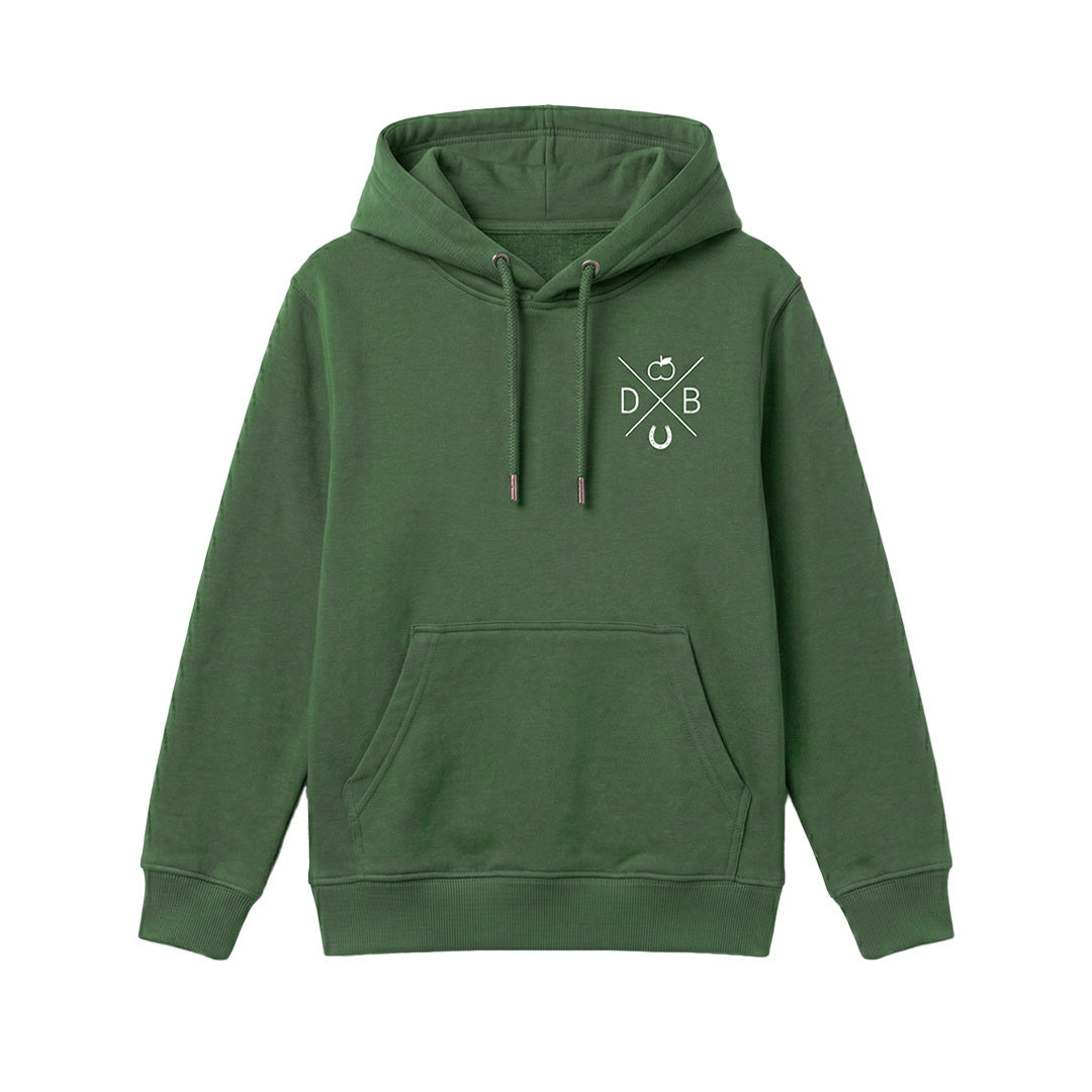 Dapplebay Kids Palm Trees & Horse Shows Hoodie-Rosemary