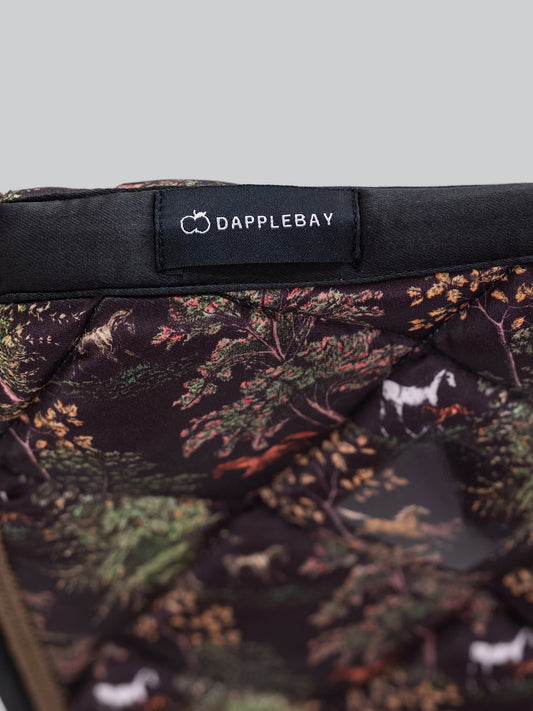 Dapplebay Autumn Toile XC Saddle Pad-Dark Bay